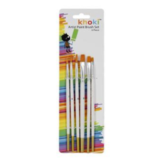 Paint Brushes, Prof,  6 Piece  